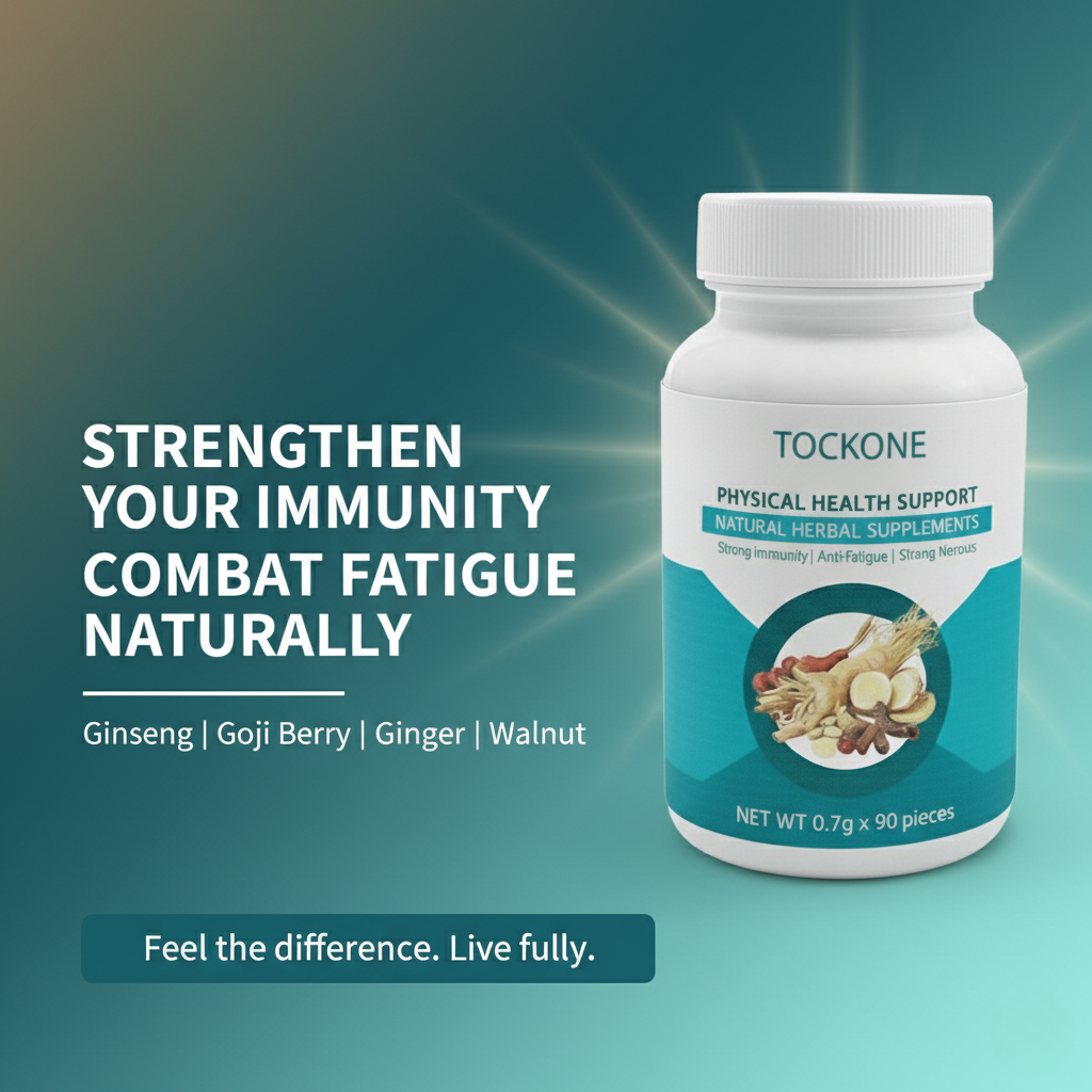 TOCKONE Natural Herbal Supplements Dietary Supplement & Immunity Booster, Strong Memory