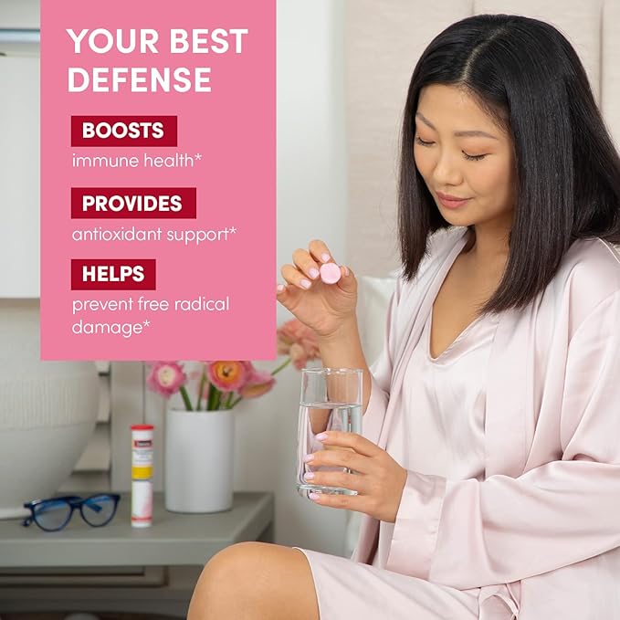 Swisse Vitamin C, 1000mg Dissolvable Vitamin C Powder Tablets, Immune Support Supplement & Antioxidant 60 Tablets