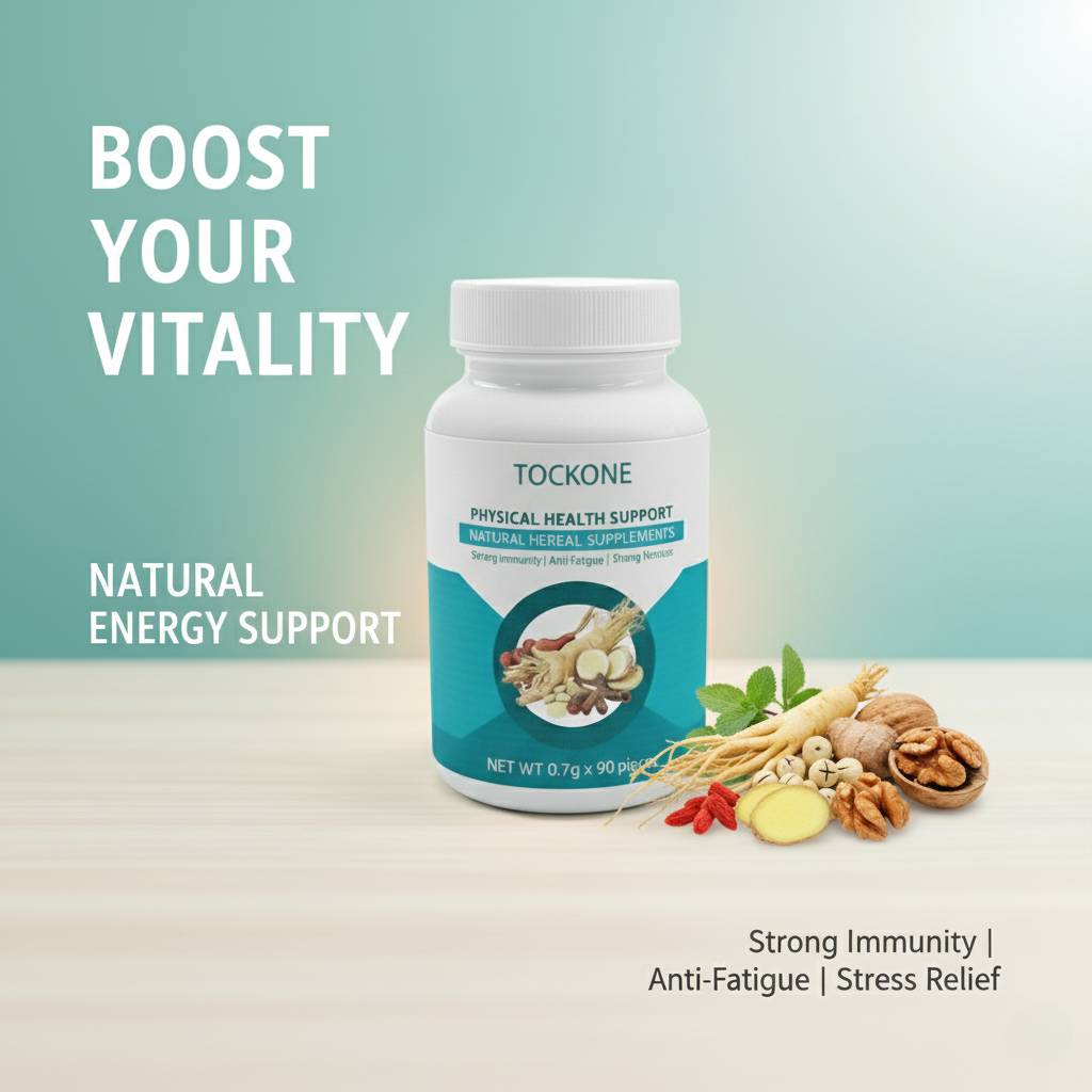 TOCKONE Natural Herbal Supplements Dietary Supplement & Immunity Booster, Strong Memory