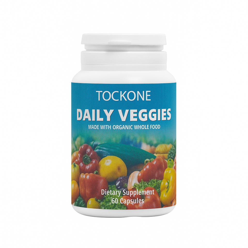 TOCKONE Dietary Supplements Fruits and Veggies Supplement Non GMO Gluten Free