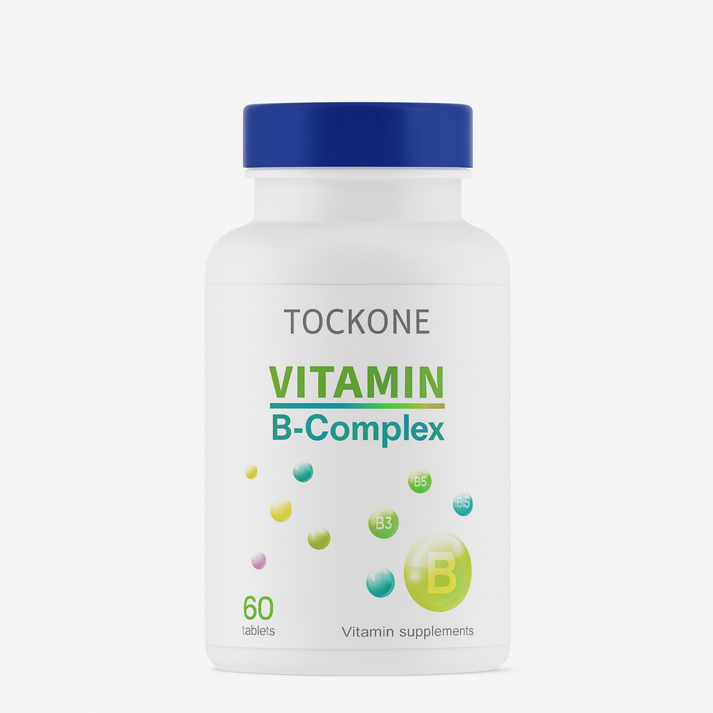 TOCKONE Vitamin Supplements Vitamin B Supplement to Support Neurological Health Cardiovascular Health